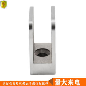 Clips en verre carrés en acier inoxydable pour accessoires de porte et de fenêtre pour armoires à vin, piscines, yachts, fenêtres et portes de bâtiments - Product Image 3