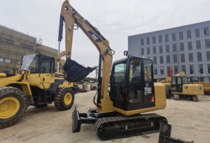 Mini-excavatrice CAT 305.5E2 d'occasion, 5 tonnes, bon état, excavatrice sur chenilles, à vendre - Product Image 4