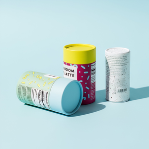 Tube d'emballage <span class=keywords><strong>de</strong></span> tube <span class=keywords><strong>de</strong></span> papier cylindrique imprimé <span class=keywords><strong>de</strong></span> qualité alimentaire biodégradable personnalisé pour le stockage <span class=keywords><strong>de</strong></span> poudre libre <span class=keywords><strong>de</strong></span> cuillère - Product Image 6
