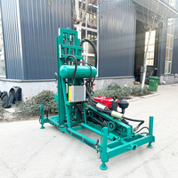 Dolphin Portable 200m Hydraulique Forage Rotatif Forage Rig Eau Puits Équipement De Forage Machine