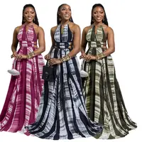 Long African Maxi Dress for Women, Casual Clothing