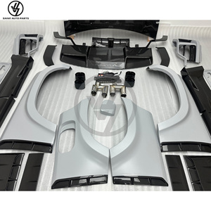 Kits de Carrocería MSY Style en Fibra de Carbono Seca con Acabado Brillante y Tejido Twill para Defender 2024: Capó Delantero, Faldones Laterales, Guardabarros y Parachoques Trasero - Product Image 6