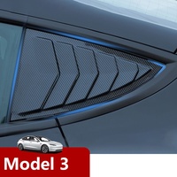 Cache-vitre arrière en ABS pour Tesla Model Y 2025, garniture de ventilation latérale à persiennes, accessoires modifiés pour Tesla Model Y Juniper