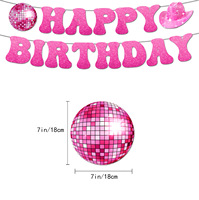 Artículos de Fiesta de Cumpleaños con Temática de Vaquera Rosa, Decoración de Mesa, Pancarta, Globos, Fondo, Decoración para Baby Shower y Fiesta de Cumpleaños para Niñas