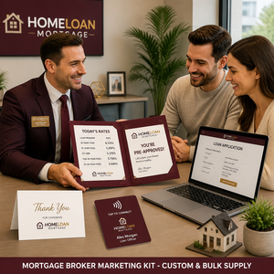 Kit de Marketing para Agentes de Hipotecas: Carpeta de Tarifas, Tarjeta Inteligente NFC, Tarjeta de Agradecimiento, Kit de Marketing para Agentes de Hipotecas al por Mayor - Product Image 2