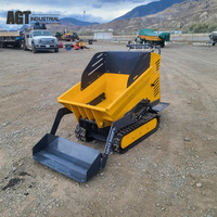 AGT QHT500FL Kompaktlader-Dumper MINI Kompaktlader-Raupendumper Stand-On Selbstladender Raupendumper