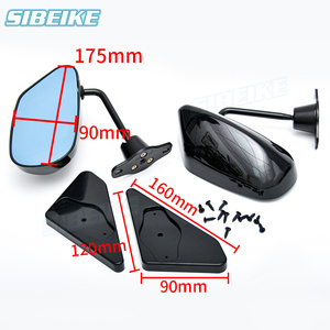 Rétroviseurs latéraux de voiture de course F1 <span class=keywords><strong>F2</strong></span>, rétroviseurs de voiture de sport universels - Product Image 3