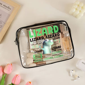 Sacs de toilette de voyage en PVC transparent pour femmes, 1 pièce - Product Image 6