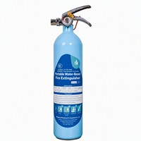 Extincteur portable à base d'eau 950 ml, écologique, ignifuge, pour les incendies de classe A, B, F, E, cuisine, voiture, maison