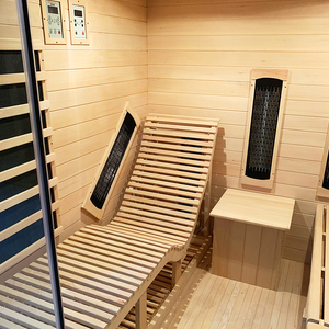 De lujo de la <span class=keywords><strong>cicuta</strong></span> casa vapor seco gay sauna de baño de madera de la habitación - Product Image 5