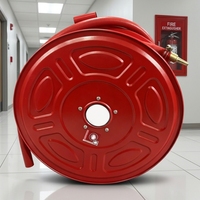 Enrouleur de tuyau d'incendie JSP0.8-19 autoportant 19 mm 0,8 MPa pour la protection incendie intérieure