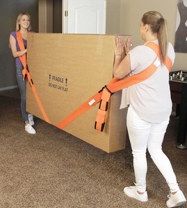 YA SHINE Safely and Easily Durable Fridge Furniture Shoulder Harness <strong>Moving</strong> <strong>Straps</strong> for 2 Person - Product Image 1