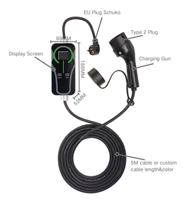 Chargeur EV portable 3,5 kW Type 2 32A 100-110V Certifié UE AC1628(E1) - Product Image 4