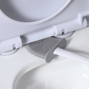 Sanga Eco-Friendly PP+<b>PET</b> Modern Design Bathroom Deep Cleaning Toilet Cleaner Silicone Cleaning <b>Brush</b> - Product Image 4