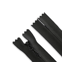 Usine Spot 3 #   Fermeture éclair invisible en nylon multicolore de 10 cm, écologique, personnalisable, à glissière unique, à extrémité fermée, pour robe, oreiller, sac