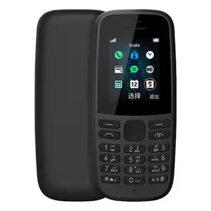 Wholesale Cheap Used Android Mobile Phones 105 Single Card Second Hand Cellphone For Nokia 105