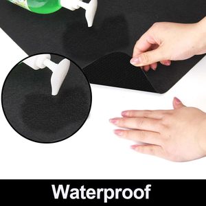 Waterproof Under Sink Mat Absorbent Quick Dry Sink <strong>Liners</strong> Protect Cabinets Durable <strong>Shelf</strong> <strong>Liners</strong> Slip Resistant and Non-Adhesive - Product Image 2