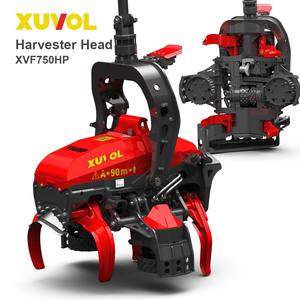 Cabezal Cosechador para Excavadora XUVOL de 750 mm y Más de 25 Toneladas, Nuevo OEM/ODM, Máquina Cosechadora de Madera para Uso Doméstico, Bomba de Motor, Maquinaria Forestal - Product Image 1