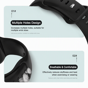 <span class=keywords><strong>Cinturino</strong></span> Sportivo in Silicone Morbido 49mm 46mm 45mm per <span class=keywords><strong>Apple</strong></span> <span class=keywords><strong>Watch</strong></span> Serie 11 10 9 8 7 SE 3 2 Ultra 3 2, <span class=keywords><strong>Cinturino</strong></span> in Gomma per Uomo - Product Image 4