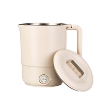 Casserole électrique portable pliable OEM de 1,8 L, mini-casserole électrique, pot de cuisson de voyage pour dortoir et usage domestique