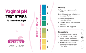 질 및 만능 사용을 위한 이중 목적 pH 테스트 스트립 고정밀 pH 테스트 키트 여성 건강 관리 - Product Image 6