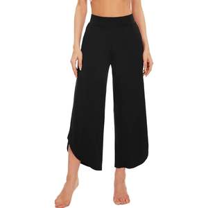 Pantalones Capri de Bambú Viscosa para Mujer al por Mayor, Pantalones Anchos para Dormir con Bolsillos, Suaves y Frescos, Tallas S-XXL - Product Image 2