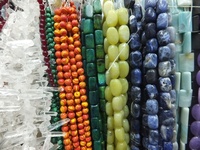 Perles de pierres précieuses rondes, perles en vrac de 4 mm à 12 mm, améthyste, agate, turquoise, lapis-lazuli, perles naturelles