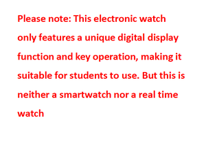 2025 özel Logo çocuklar LED spor silikon erkek ve kız için dijital saat fabrika doğrudan kare şekli pekin hareketi - Product Image 2