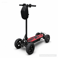 Trottinette électrique à quatre roues 36V 1200W, autonomie de 25 à 35 km, pliable, 9 pouces, vente en gros, SKB09