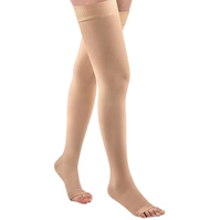 Bas de contention tricotés 23-32 mmHg, anti-embolie, pour varices et thrombose veineuse, traitement médical