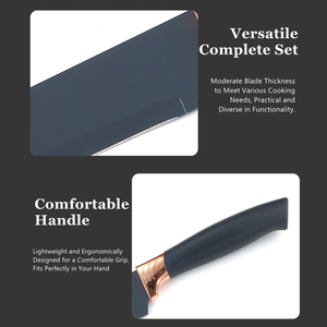 Ensemble de <span class=keywords><strong>couteaux</strong></span> de <span class=keywords><strong>cuisine</strong></span> MANJIA avec bloc de <span class=keywords><strong>rangement</strong></span>, ciseaux et support de <span class=keywords><strong>rangement</strong></span>, <span class=keywords><strong>couteaux</strong></span> de chef ultra-affûtés, ensemble universel de <span class=keywords><strong>couteaux</strong></span> de <span class=keywords><strong>cuisine</strong></span> - Product Image 4