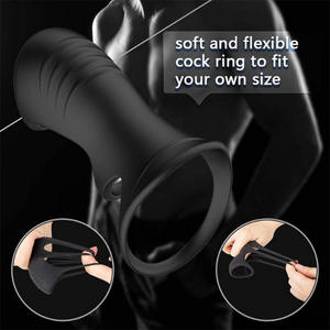 Jouets sexuels élastiques pour hommes, anneaux péniens, attaches scrotales - Product Image 4