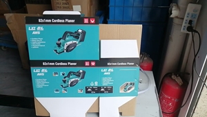 18V Cordless Wood <b>Planer</b> Industrial Grade Rechargeable Wireless Battery Powered OEM Hand <b>Planer</b> With Brushless Motor HYHCP01 Low - Product Image 6