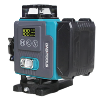 Niveau laser horizontal professionnel pour la construction 4D 16 lignes Mesure laser horizontale