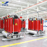 TSTY Proveedor Chino Transformador de Potencia Eléctrica Tipo Seco de 100 Kva 160kva 200kv~ 3150kva 35kv 33kv
