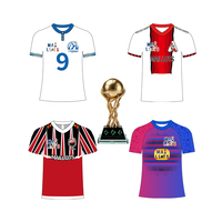 2026 2027 Südamerikanische Fußballtrikot-Kollektion Neue Saison Fußballshirts Heim Auswärts Dritter Trikot-Spieler-Version Kurzarm