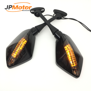 Jpmotor phổ xe máy gương với đèn <span class=keywords><strong>LED</strong></span> Bật Gương bên đèn báo rẽ Gương Xe Máy - Product Image 6