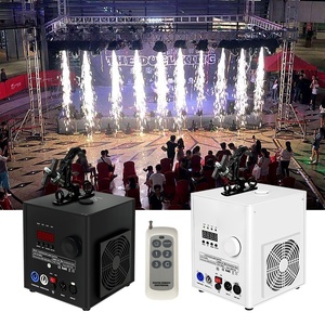 Máquina de faísca fria suspensa cascata <span class=keywords><strong>DMX</strong></span>, fonte de fogos de artifício com controle remoto sem fio, 600w, ideal para casamento - Product Image 6