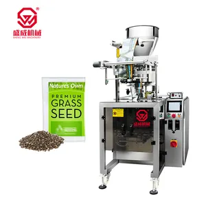 Shengwei Maquinaria de alta velocidad de embalaje Vertical Gummy Candy Bean Peanut Almond Pill Tea Legumes Seed Pack Machine