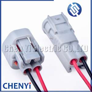 2 Pin Automotive wasserdicht Auto Nebels chein werfer Stecker Breite Anzeige lampe Stecker 6189-0249 6189-0239 90980-11156 Für Toyota 1JZ 2JZ - Product Image 2