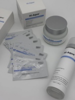 Patch anti kerut, eye patch perawatan kulit Korea, masker leleh terlaris, set perawatan kulit Hyaluronic Acid dengan semprotan dan krim.