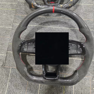 Volante in Fibra di Carbonio Elegante per Volkswagen <span class=keywords><strong>Golf</strong></span> <span class=keywords><strong>7</strong></span> GTI Accessorio Auto per Produzione di Massa - Product Image 3