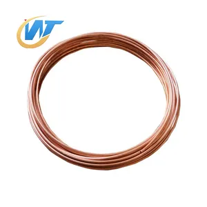 ASTM B111 C1080 Grade High-Performance Copper Coils for Fridges copper tubes 10 12 16 mm