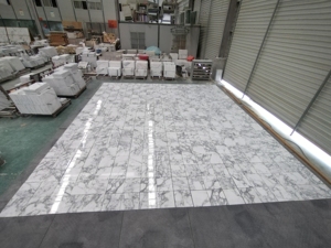 แผ่นหินอ่อน Arabescato ขัดเงาคุณภาพสูง GOLDTOP เป็นมิตรกับสิ่งแวดล้อม กันน้ำ ลายเส้นโดดเด่น เหมาะสำหรับปูพื้นภายในวิลล่าสมัยใหม่ - Product Image 5