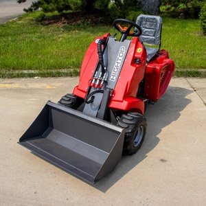 Narrow Space 3 Wheels Drive Compact Hydraulic Telescopic Three Wheel with Trencher for Agriculture - Product Image 4