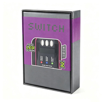 Hitz Aces Tiny Mini Muhameds 2g Disposable Boutiq V5 Switch Empty Carts Packaging Box with EVA Insert Shenzhen Factory
