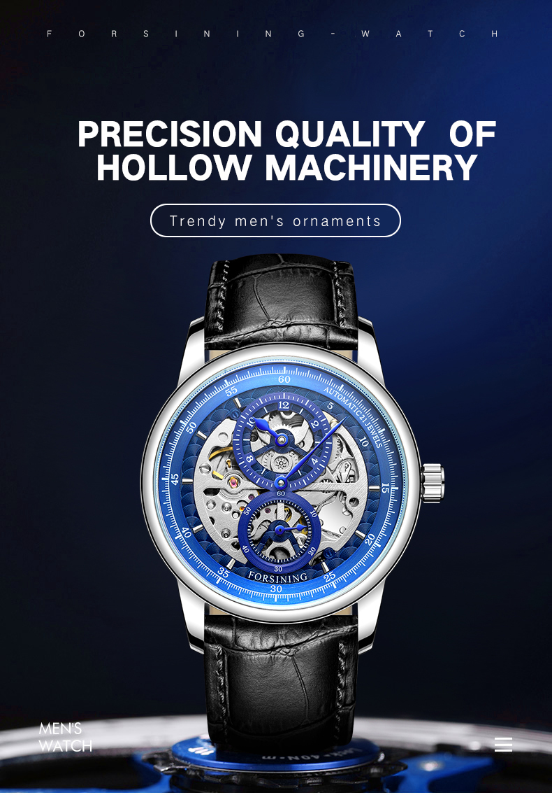 Fashion Forsining Golden Retro Luminous Hands Diamond Display Mens Mechanical Skeleton Wrist Watches Top Brand Luxury Clock