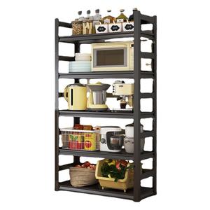 Estante de Almacenamiento de Cocina de Acero al Carbono de 5 Niveles, Estante Multifuncional para Horno de Microondas, Organizador Doméstico, Aparador - Product Image 3