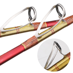 คันเบ็ดตกปลาทะเล 1.35ม. 1.55ม. 1.65ม. ด้ามจับ EVA คันสปินนิ่ง XH ที่วางรอกโลหะ ตัวนำสาย FUJI คันเบ็ดสำหรับปลาทรายยักษ์ - Product Image 2