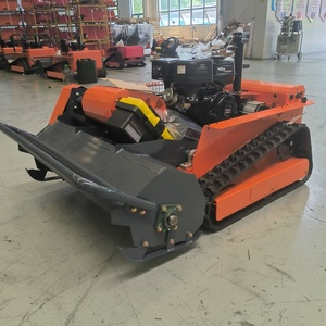 Hot Small Home Tracked Zero-Turn Garden <b>Lawn</b> <b>Mower</b> Robot with Motor & Gearbox for Slope Grass Cutting High Efficiency - Product Image 3